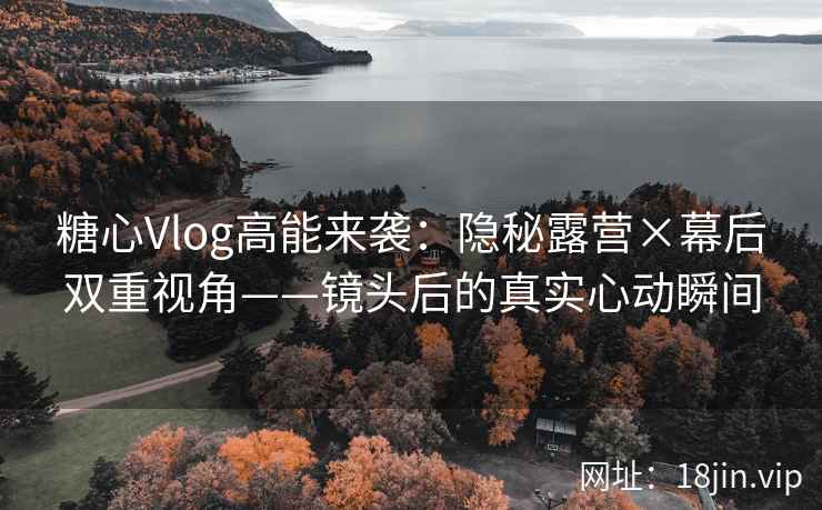 糖心Vlog高能来袭：隐秘露营×幕后双重视角——镜头后的真实心动瞬间  第2张