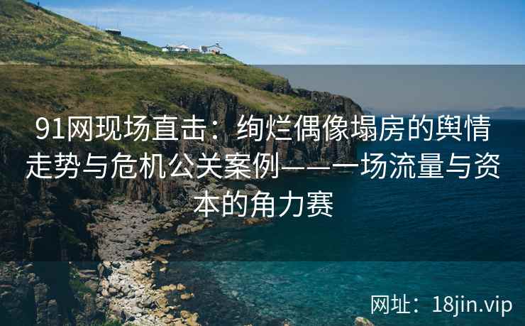 91网现场直击：绚烂偶像塌房的舆情走势与危机公关案例——一场流量与资本的角力赛  第2张