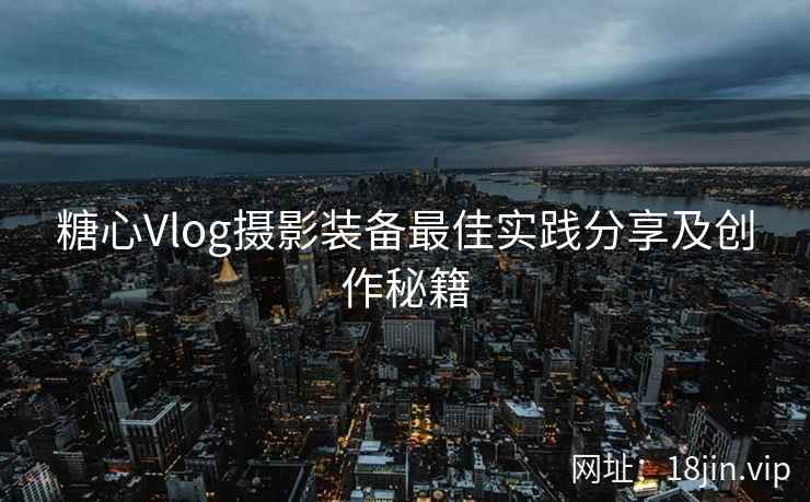 糖心Vlog摄影装备最佳实践分享及创作秘籍  第1张
