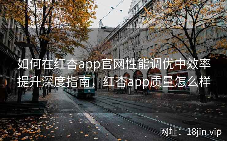 如何在红杏app官网性能调优中效率提升深度指南，红杏app质量怎么样  第2张